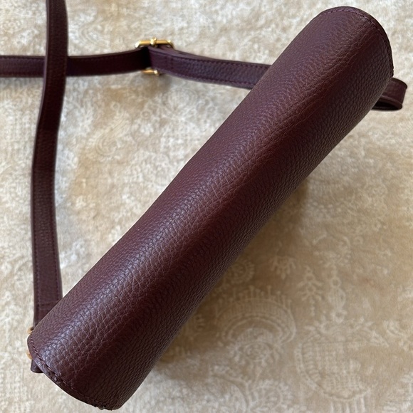 Brand New Karla Hanson Madison Organizer Crossbody Bag RFID Blocking Plum Purse - Picture 6 of 15